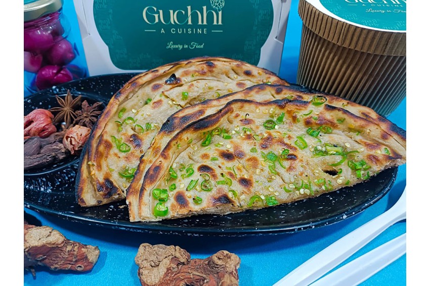 Green Chilli Parantha
