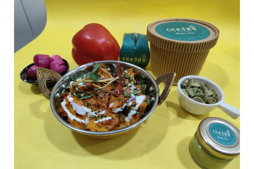 Soya Kadahi Masala